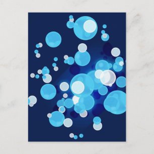Tiny Bubbles Postkarte