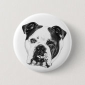 Tiny Bulldog Cheer Button (Vorderseite)
