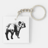 Tiny Bulldog, Loyal Tile Schlüsselanhänger (Rückseite)