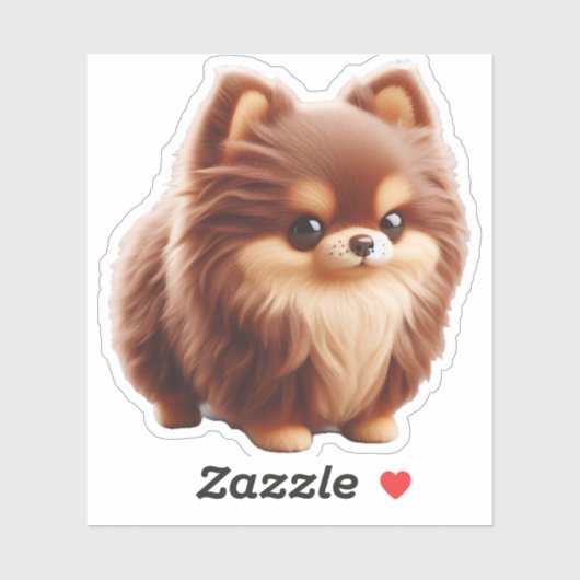 Tiny but Mighty - Chihuahua Attitude T - Shirt Aufkleber (Blatt)