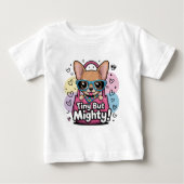 Tiny but Mighty Chihuahua Keychains & Lanyards Baby T-shirt (Vorderseite)