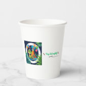 Tiny but Mighty Dino Cup Pappbecher (Vorderseite)