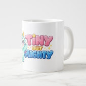 Tiny But Mighty Dragon Jumbo-Tasse (Vorderseite Rechts)