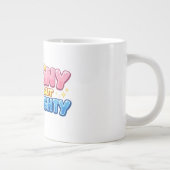Tiny But Mighty Dragon Jumbo-Tasse (Rechts)
