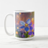 Tiny Butterfly On Wildblumen bei Sunrise Kaffeetasse (Links)