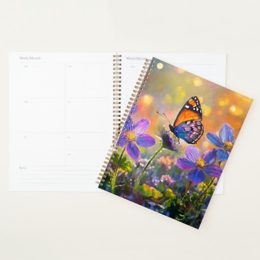 Tiny Butterfly On Wildblumen bei Sunrise Planer (Anzeige)