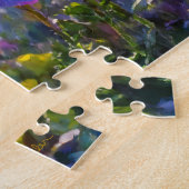 Tiny Butterfly On Wildblumen bei Sunrise Puzzle (Seite)