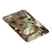 Tiny Coffeeshop in Fez Marokko Magnet (Rechte Seite)