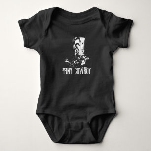 Tiny Cowboy Stiefel Baby Strampler