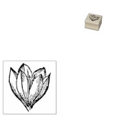 Tiny Crocus Blume Blumengarten Blossom Gummistempel (Stempel)