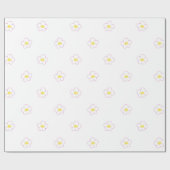 Tiny Daisies. Geschenkpapier (Flach)
