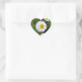 Tiny Daisies Herz-Aufkleber (Tasche)