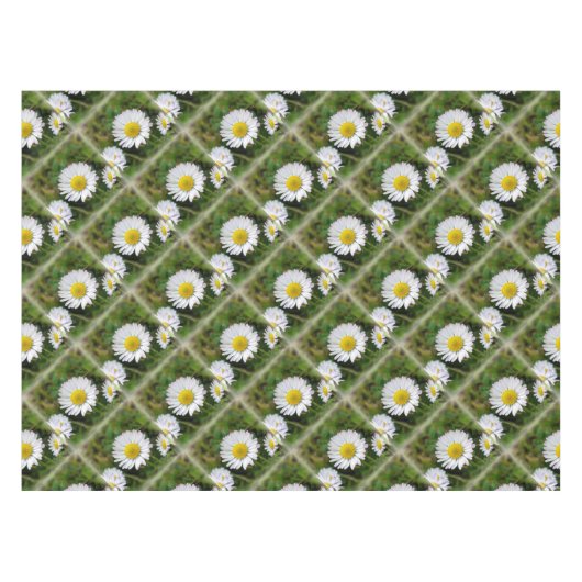 Tiny Daisies Tischdecke (Vorderseite (Horizontal))