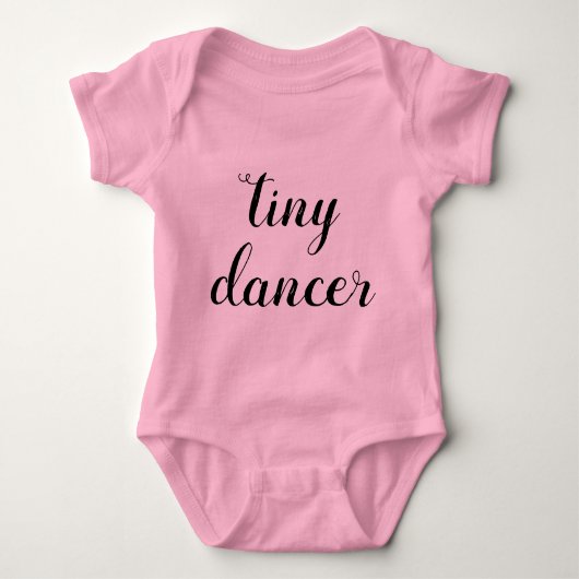 Tiny Dancer | Baby Girl Dance Baby Strampler (Vorderseite)
