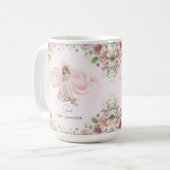 Tiny Dancer Ballerina personalisierte Mug Kaffeetasse (Vorderseite Links)