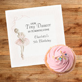 Tiny Dancer Ballerina Rosa Mädchen Geburtstag Serviette