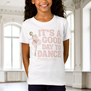 Tiny Dancer Ballerina Rosa Mädchen Geburtstag T-Shirt