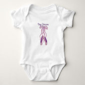 Tiny Dancer Bodysuit Baby Strampler (Vorderseite)