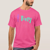 Tiny Dancer Cute Dance And Dance T-Shirt (Vorderseite)