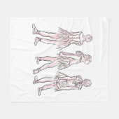 Tiny Dancer Fleecedecke (Vorderseite (Horizontal))