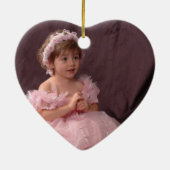 Tiny Dancer Foto Ornament (Hinten)