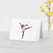 Tiny Dancer Karte (Gelbe Blume)