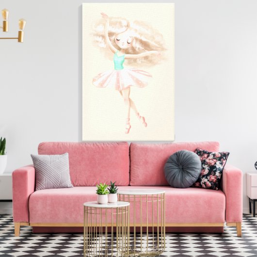 Tiny Dancer Leinwanddruck (Insitu (Wohnzimmer))