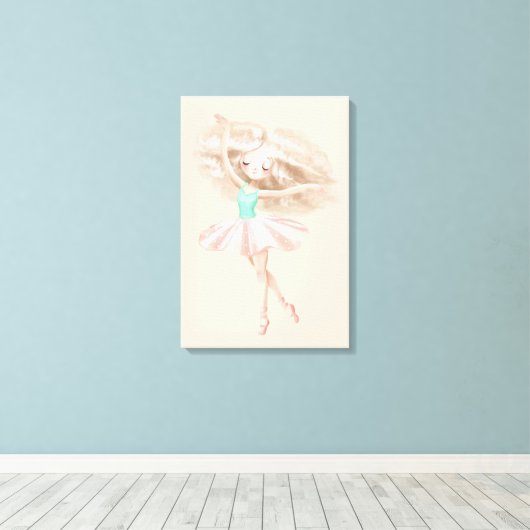 Tiny Dancer Leinwanddruck (Insitu (Holzboden))