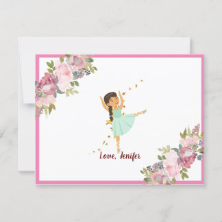 Tiny Dancer | Pink Floral Ballet Geburtstagsparty