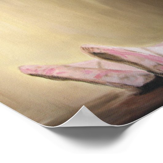 Tiny Dancer - Print on Leinwand Poster (Ecke)