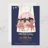 Tiny Dancers Erwägungsgrund Einladung - Custom Stu (Vorderseite)
