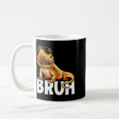Tiny Dinosaur Bruh Bearded Dragon Lover  Kaffeetasse (Links)