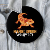 Tiny Dinosaur Whisperer Pet Reptile Lover Bart Button (Beispiel)