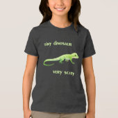 Tiny Dinosaurier, sehr Beängstigend Tri-Blend Shirt (Vorderseite)