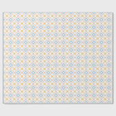 Tiny Ditsy Sage Leaf Seamless Pattern Geschenkpapier (Flach)