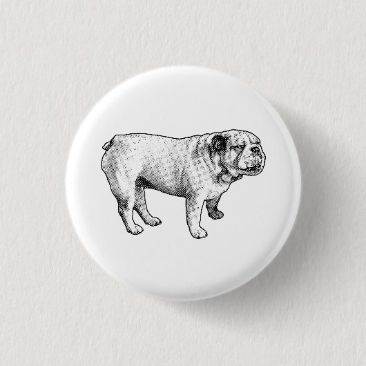 tiny dot joy, bulldog button (Vorderseite)