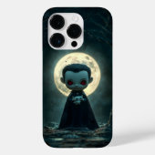 Tiny Dracula Halloween iPhone Case (Rückseite)