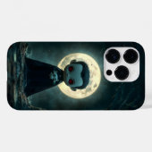 Tiny Dracula Halloween iPhone Case (Rückseite (Horizontal))