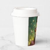 Tiny Dragon Keeper mit Schmetterlingen Pappbecher (Rechts)