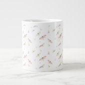 Tiny Dragonflies auf White Large 15oz Tasse (Vorderseite)