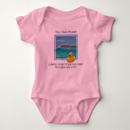 Tiny Duck Hunter Crucks Enten Baby Bodysuit Baby Strampler