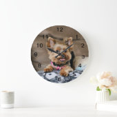 Tiny Dynao Große Wanduhr (Zuhause)