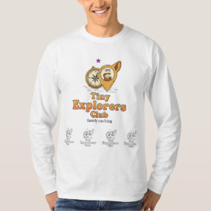 Tiny Explorers Club - Compass & Treasure Family Ca T-Shirt