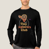 Tiny Explorers Club - Family Geocaching Design Tri-Blend Shirt (Vorderseite)