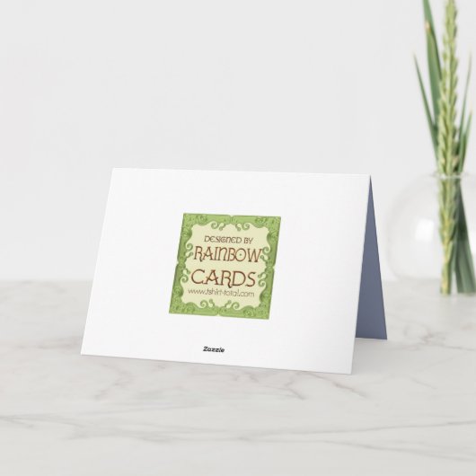 Tiny Feet Blue Ankündigung (Rückseite)