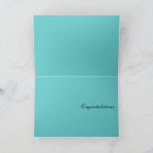 Tiny Feet - Geburt in der Familie neue Babygrüße Karte (Innenseite)