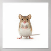 Tiny Field Mouse Art Poster (Vorne)