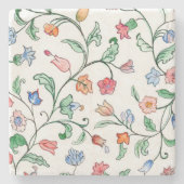 Tiny Floral Twins Design auf Untersetzer (Vorderseite)