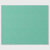 Tiny Four Leaf Clovers glänzendes Packpapier (Flach)