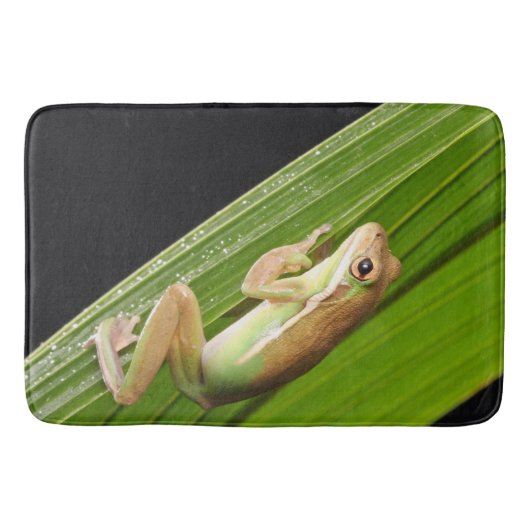 Tiny Frog auf der linken Seite Badematte (Vorderseite)